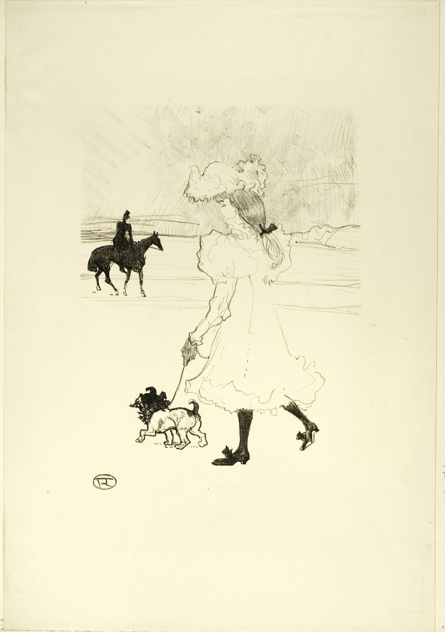 Au Bois - Henri de Toulouse Lautrec