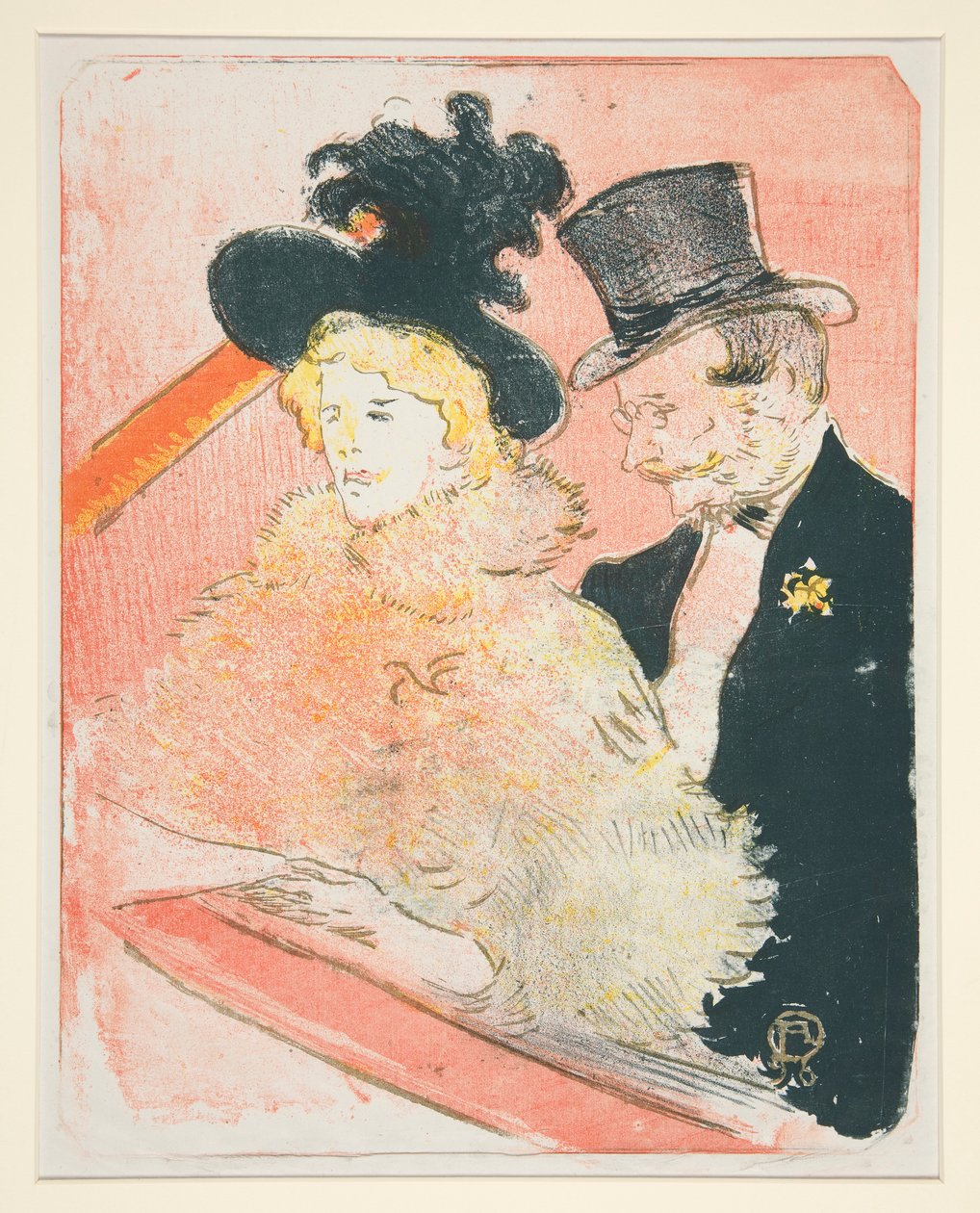 Au concert - Henri de Toulouse Lautrec