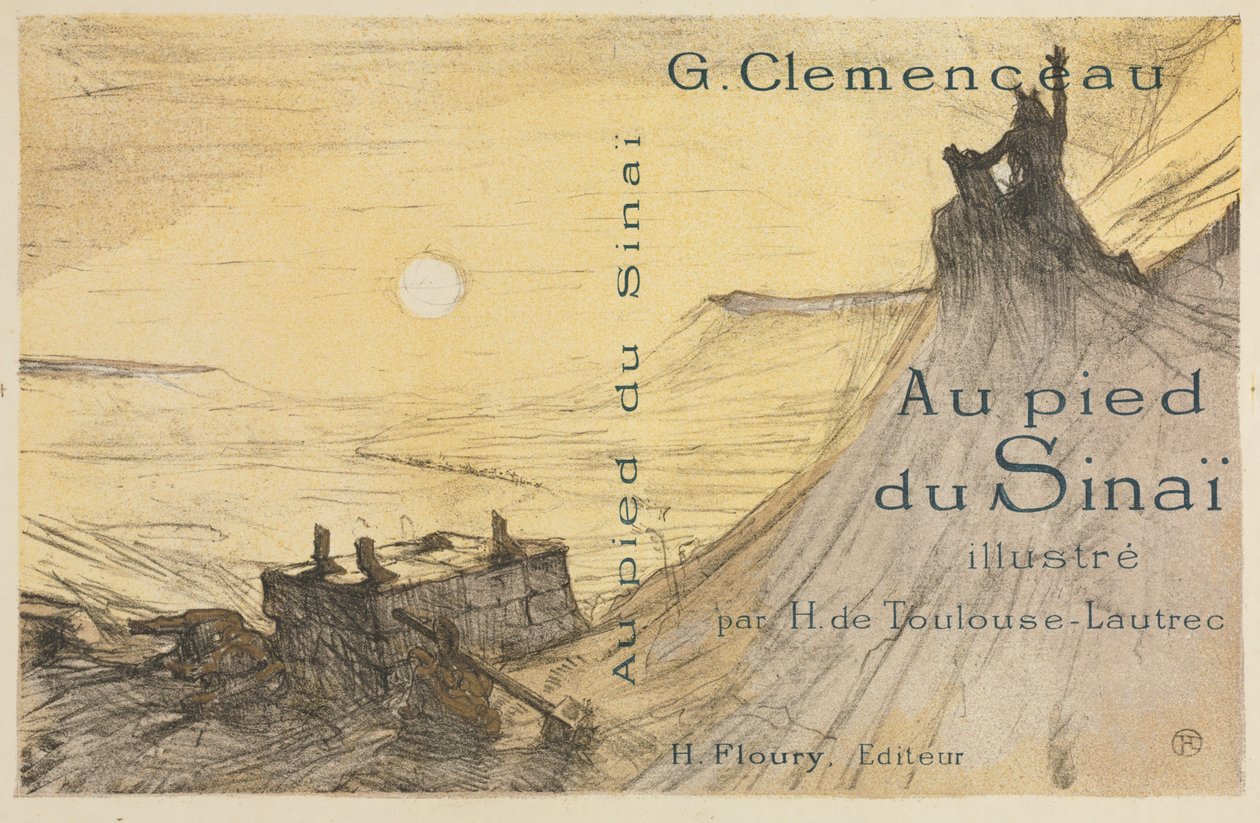 Au pied du Sinaï : Couverture - Henri de Toulouse Lautrec