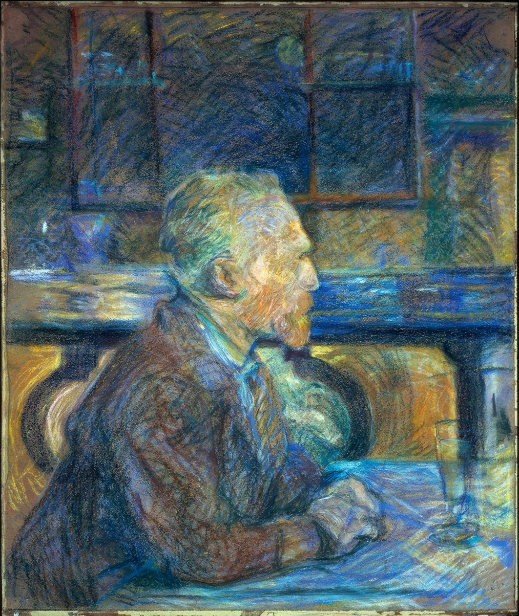 Portrait de Vincent van Gogh - Henri de Toulouse Lautrec