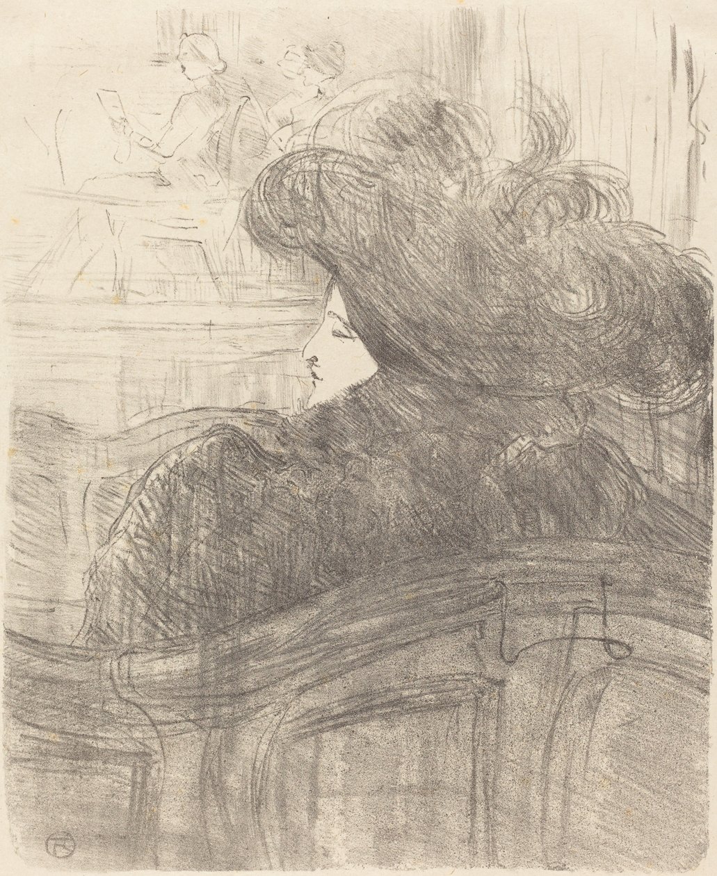 Cléo de Mérode - Henri de Toulouse Lautrec