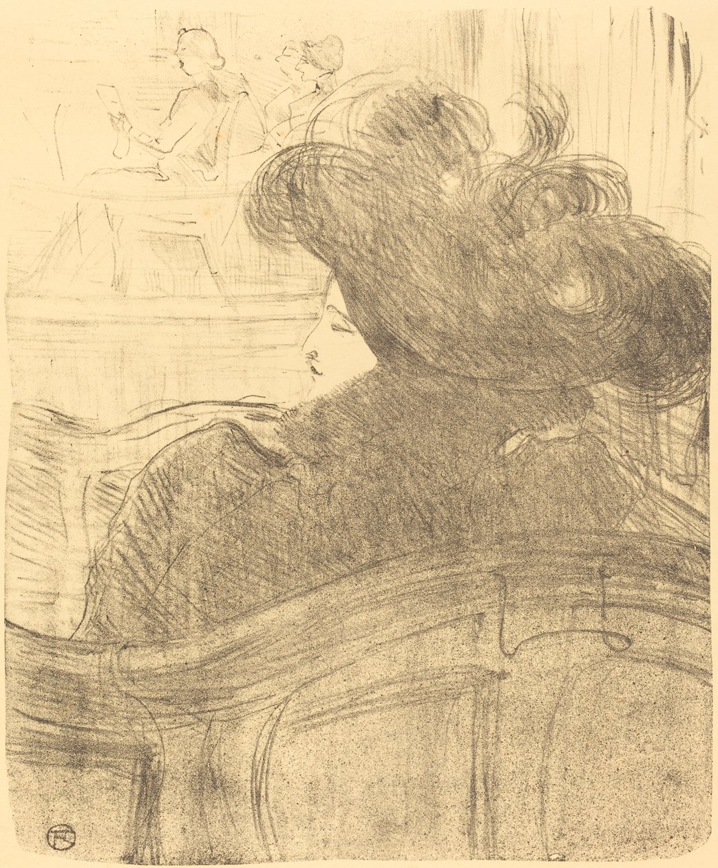 Cléo de Mérode - Henri de Toulouse Lautrec