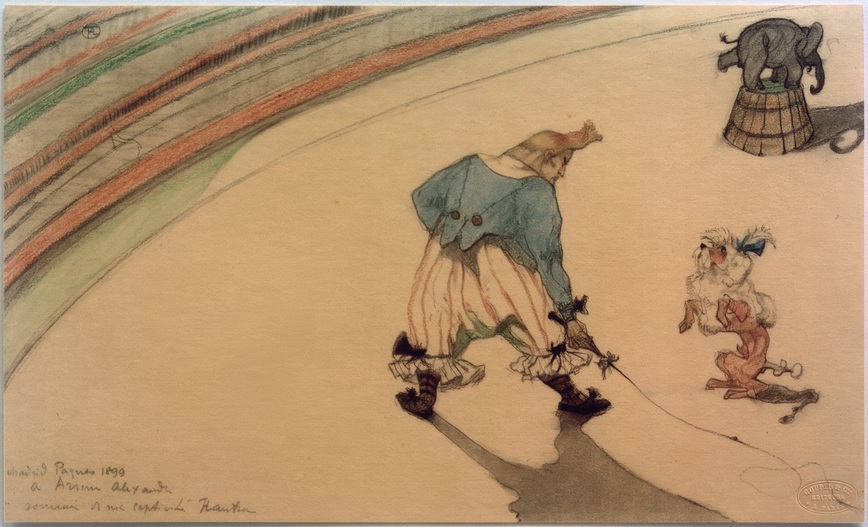 Clown dresseur - Henri de Toulouse Lautrec