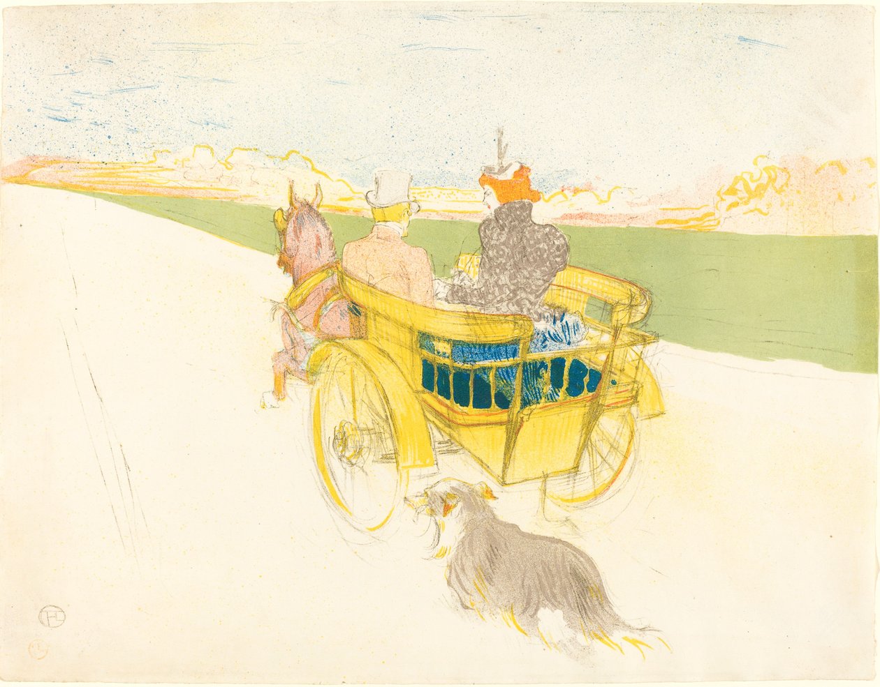 Partie de campagne - Henri de Toulouse Lautrec