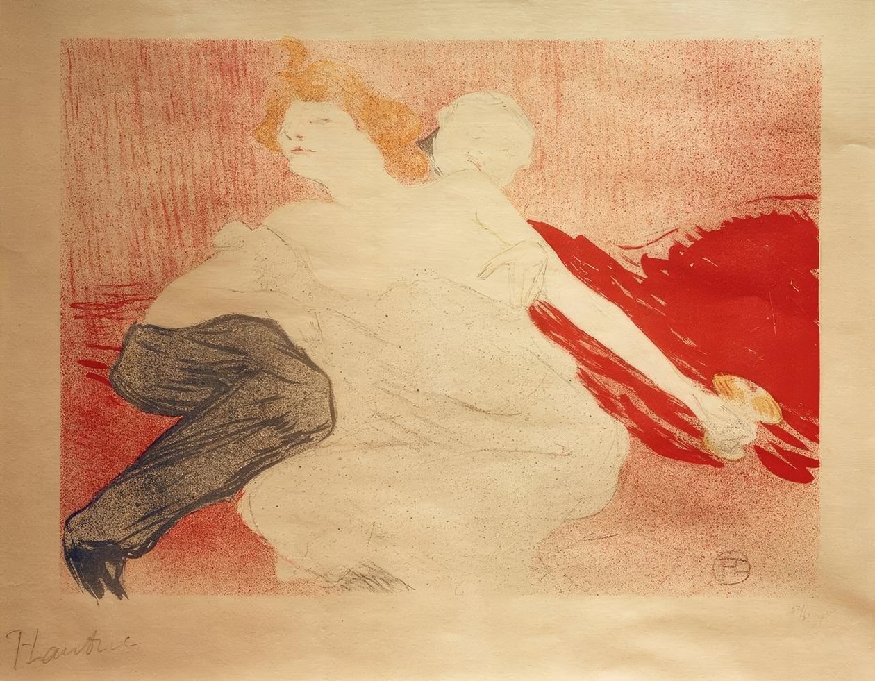 Débauché - Henri de Toulouse Lautrec