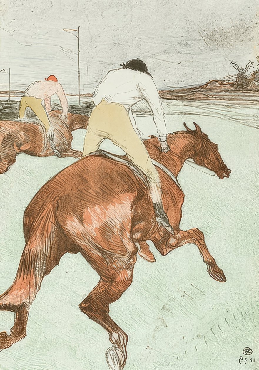 Le Jockey - Henri de Toulouse Lautrec