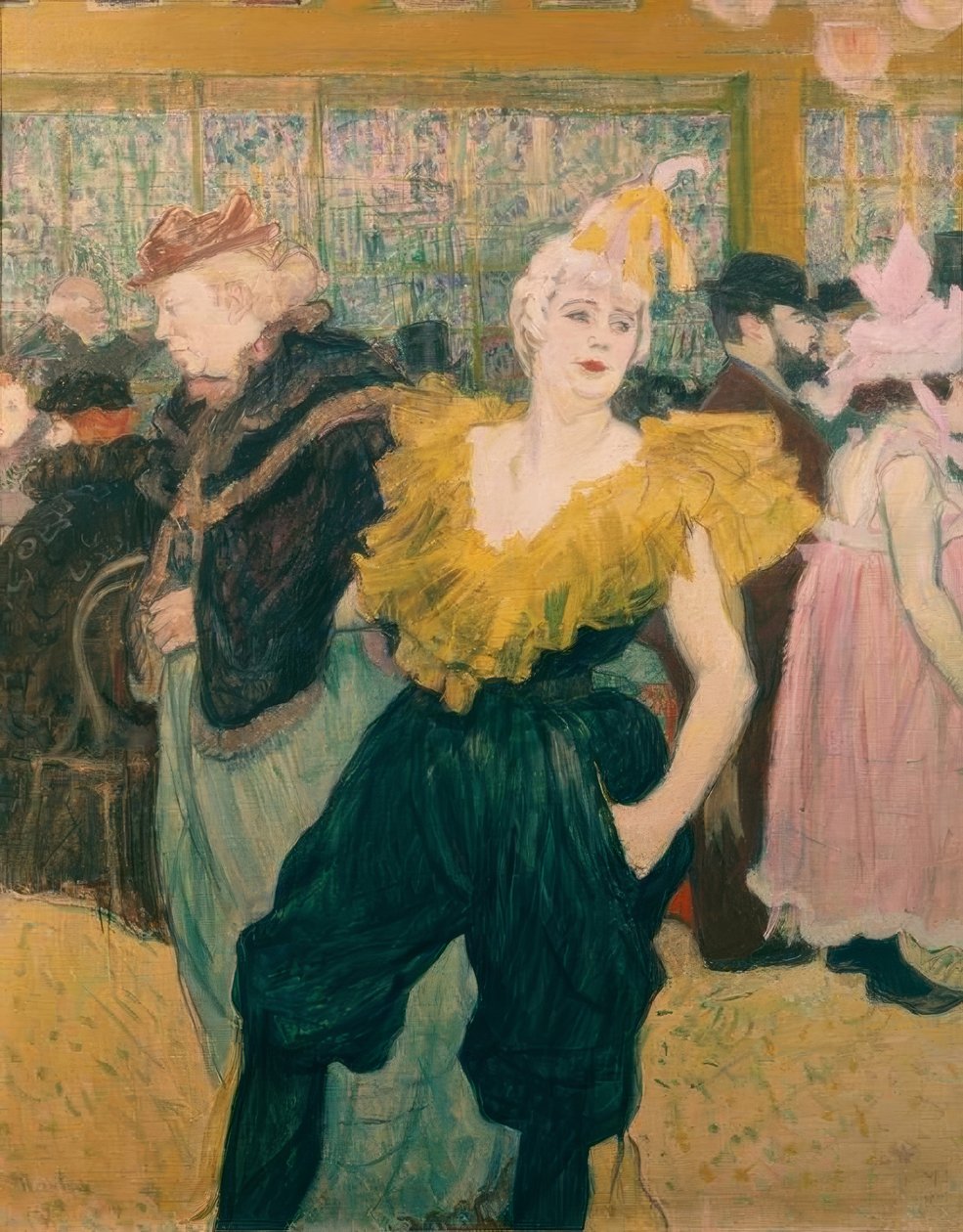 La Clownesse Cha-U-Kao - Henri de Toulouse Lautrec