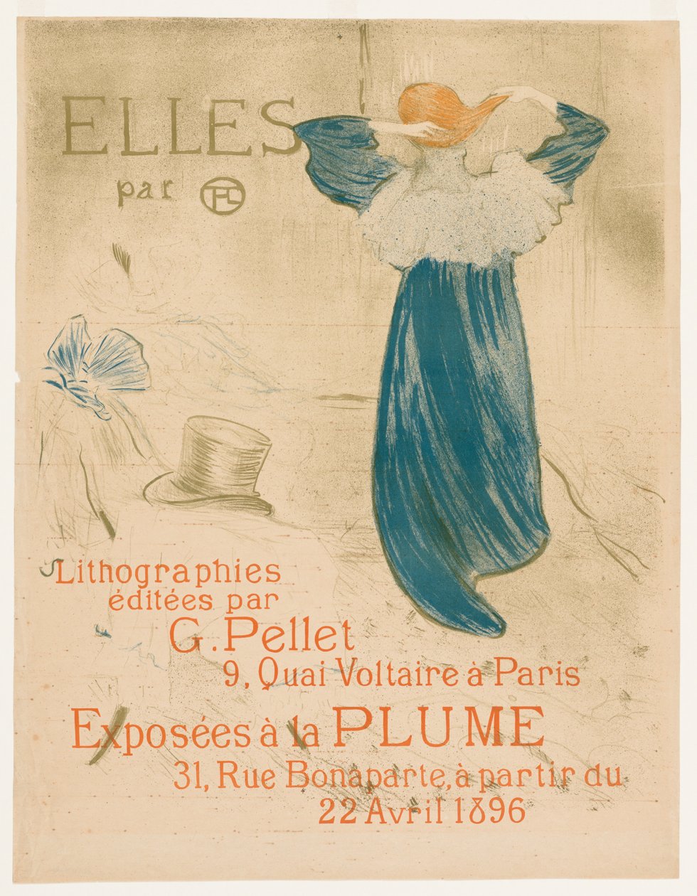 Elles : Frontispice, 1896 - Henri de Toulouse Lautrec