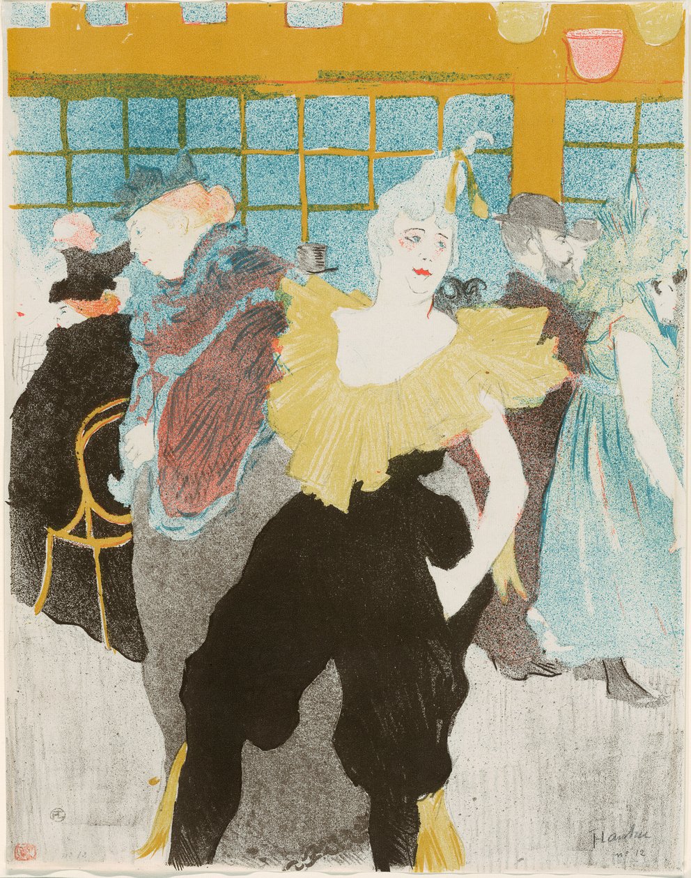 Elles : La Clownesse - Henri de Toulouse Lautrec