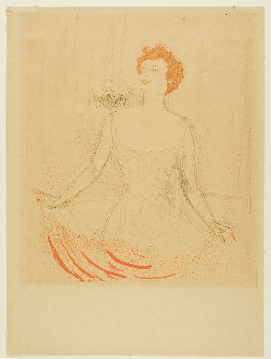Emma Calvé - Henri de Toulouse Lautrec