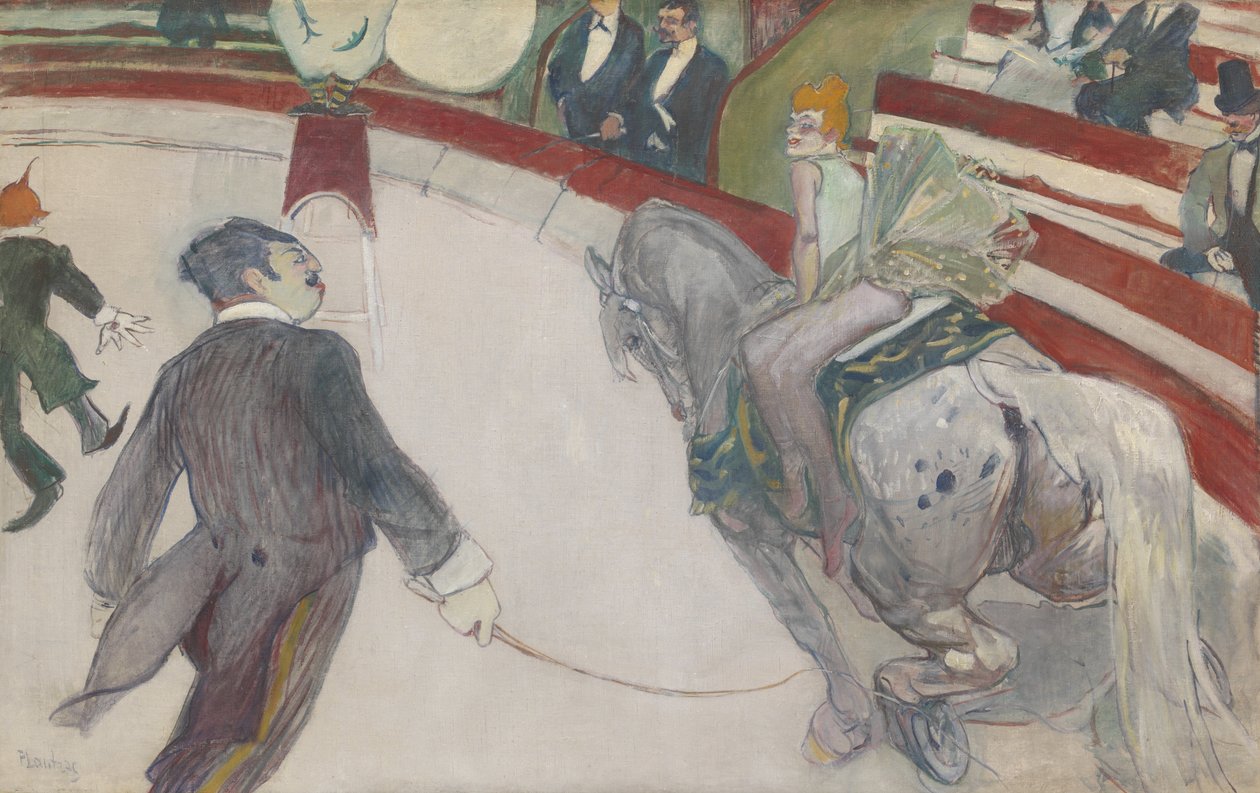 Equestrienne (Au Cirque Fernando) - Henri de Toulouse Lautrec