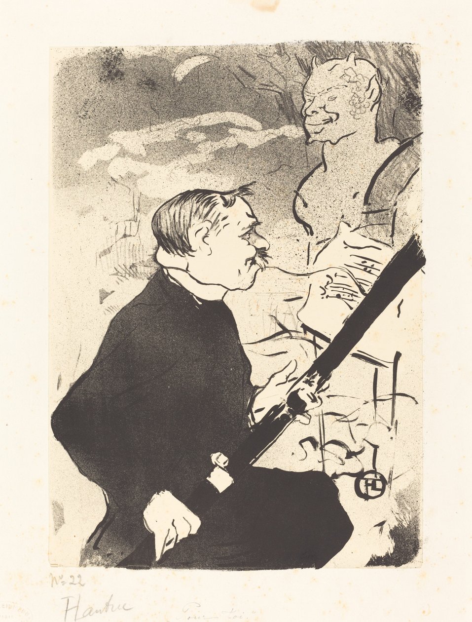 Pour toi - Henri de Toulouse Lautrec