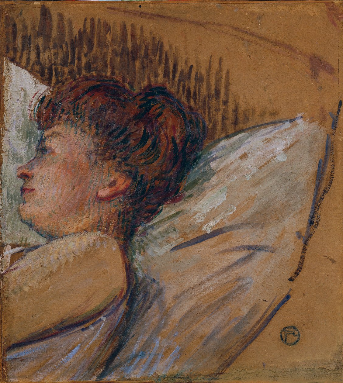 Femme au lit - Henri de Toulouse Lautrec
