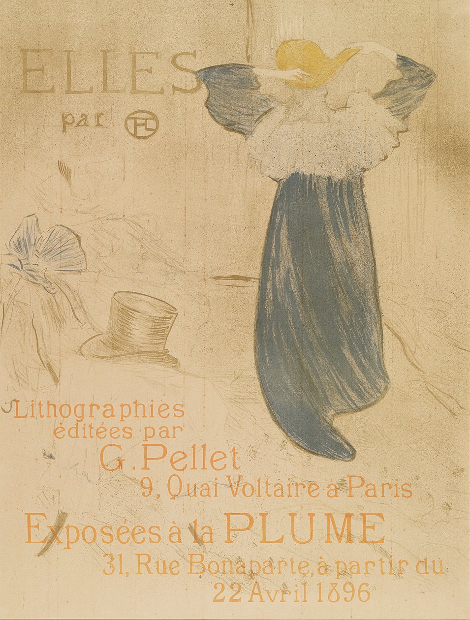 Frontispice pour Elles, 1896 - Henri de Toulouse Lautrec