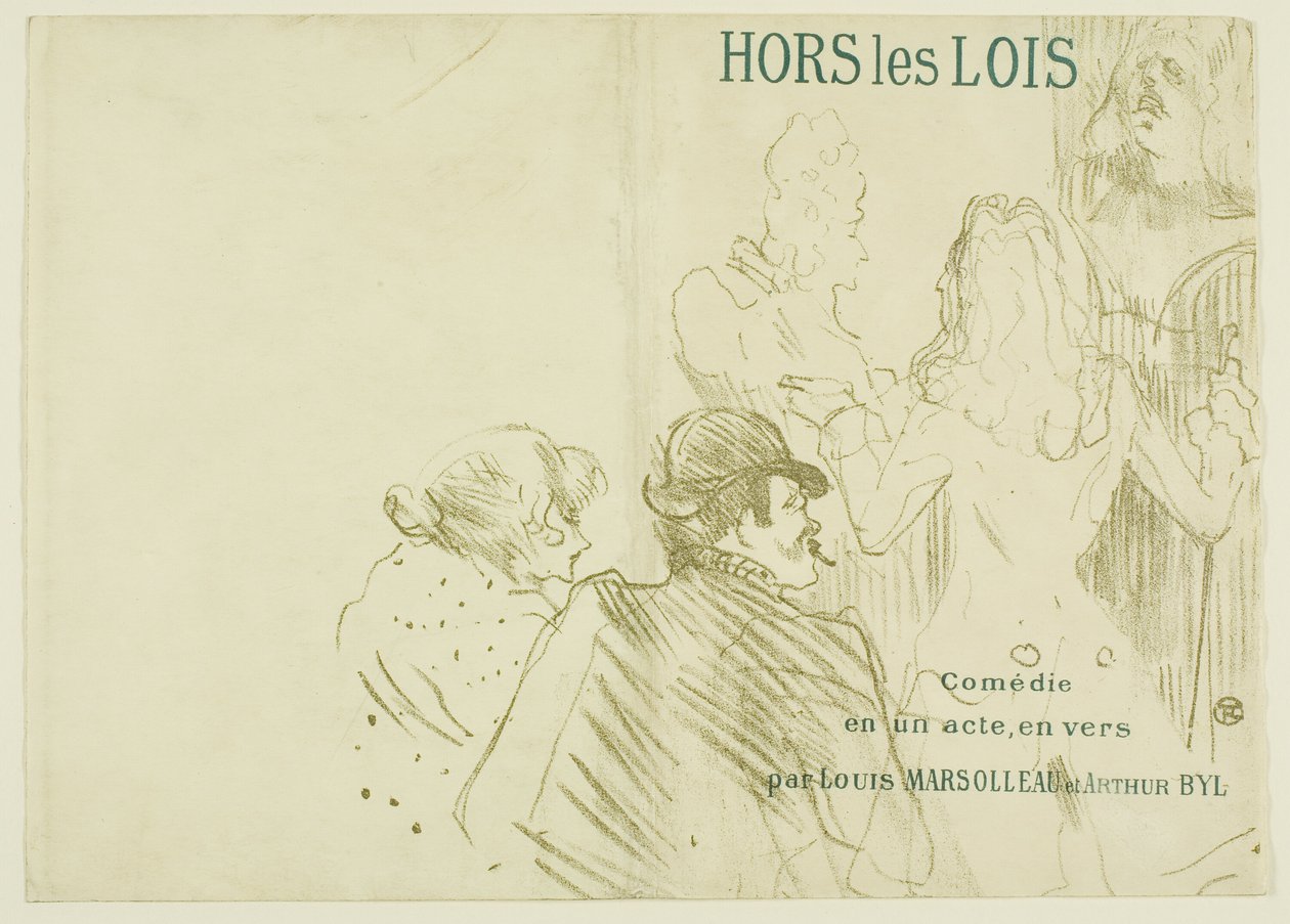 Hommage à Molière - Henri de Toulouse Lautrec