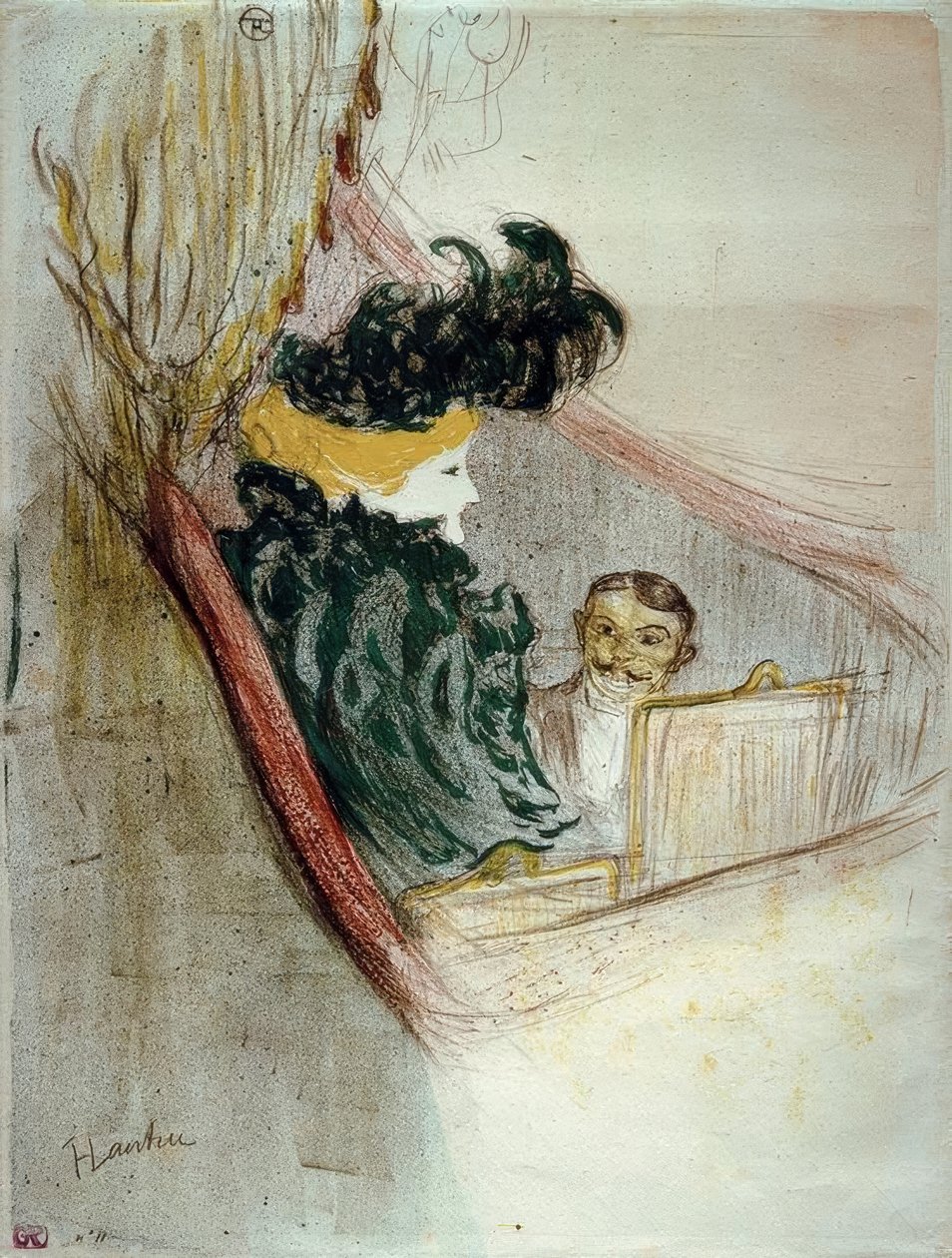 Idylle princière - Henri de Toulouse Lautrec