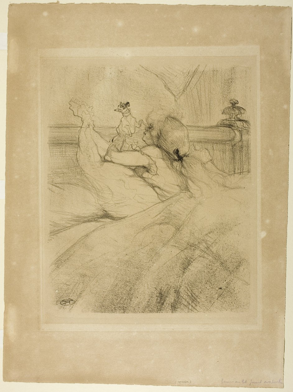 Au lit - Henri de Toulouse Lautrec