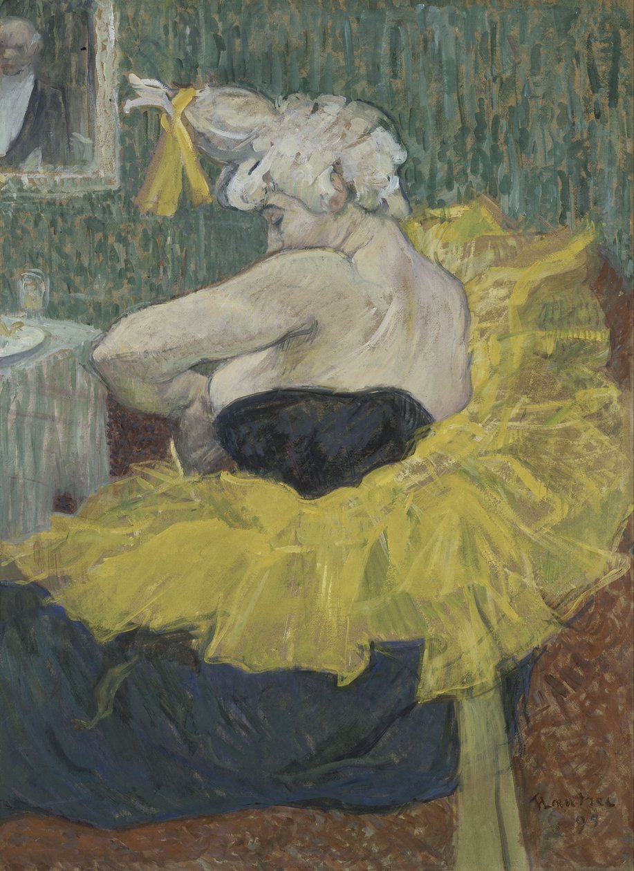 La clownesse Cha-U-Kao - Henri de Toulouse Lautrec