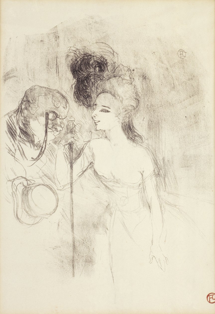 Sortie du théâtre, 1896 - Henri de Toulouse Lautrec