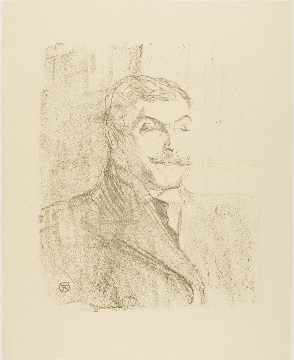 Lucien Guitry, de Treize Lithographies - Henri de Toulouse Lautrec