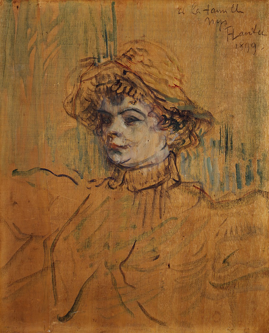 Mademoiselle Nys - Henri de Toulouse Lautrec