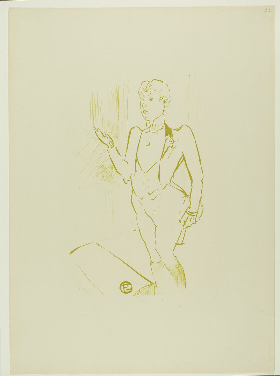 Mary Hamilton, de Le Café-Concert - Henri de Toulouse Lautrec