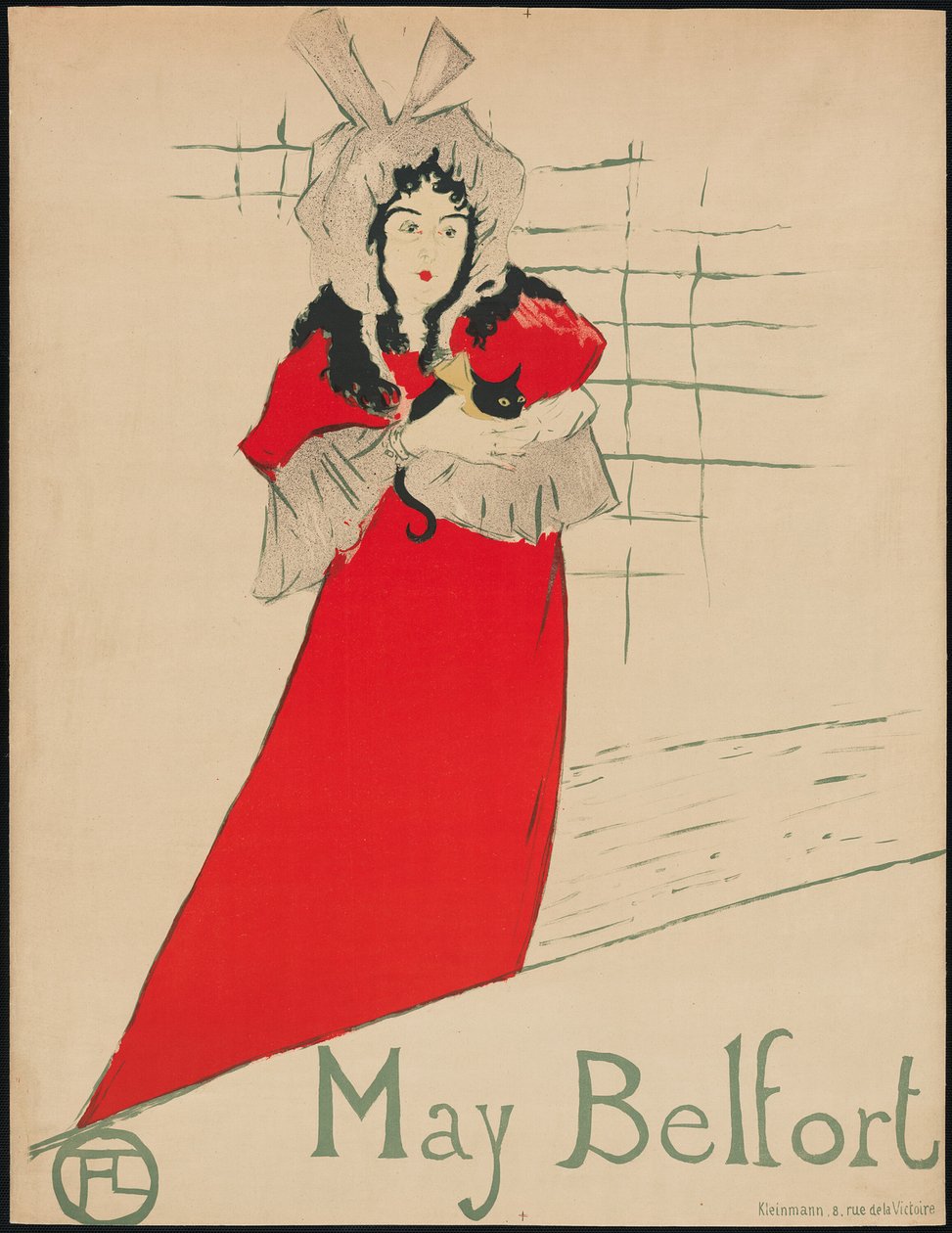 May Belfort - Henri de Toulouse Lautrec