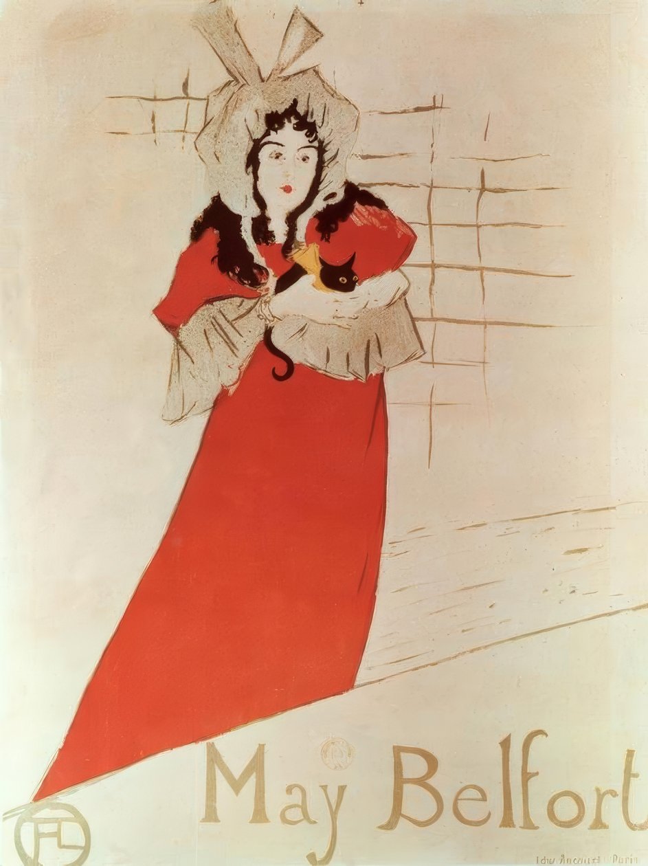 May Belfort - Henri de Toulouse Lautrec