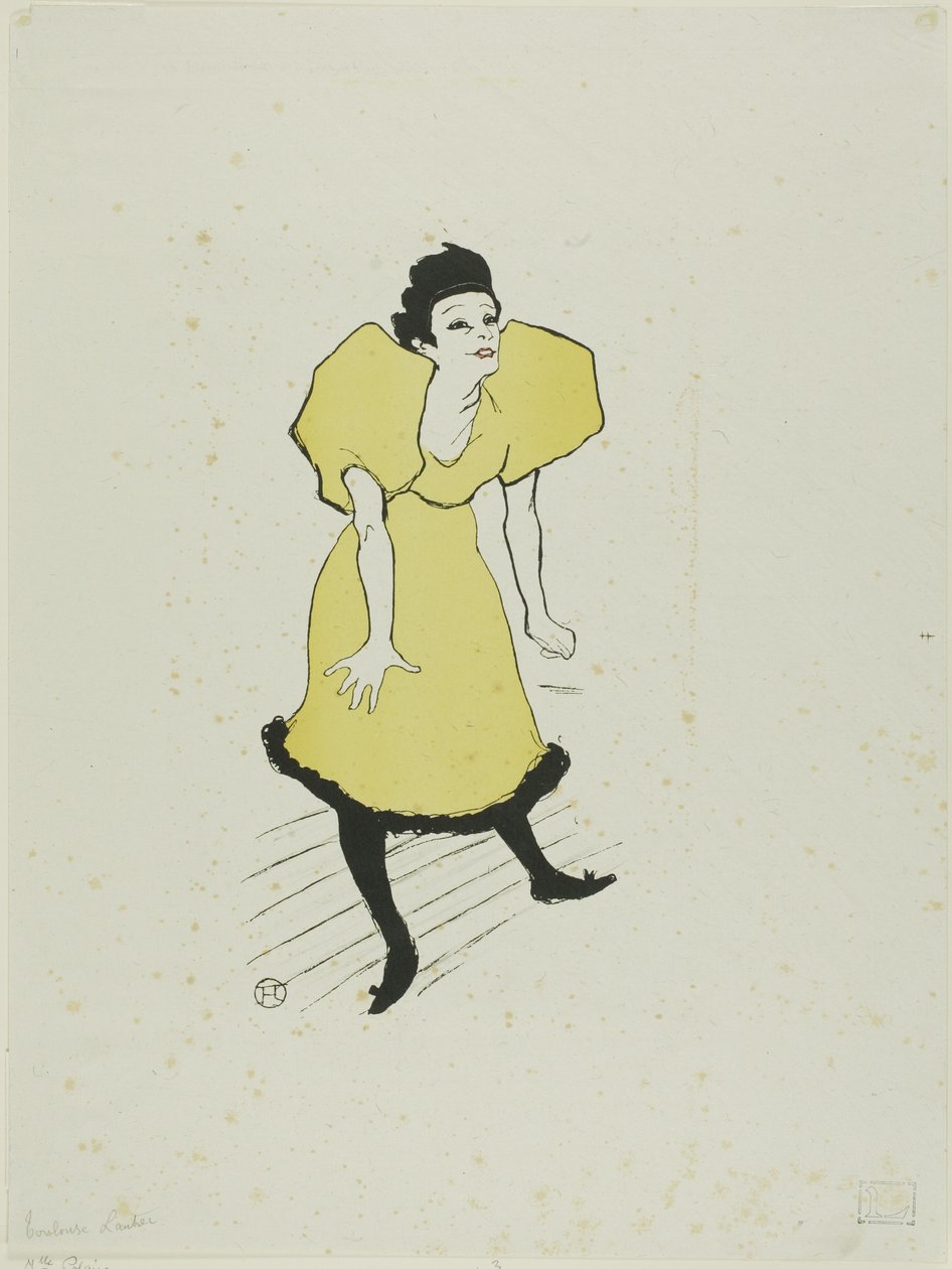 Mademoiselle Polaire - Henri de Toulouse Lautrec