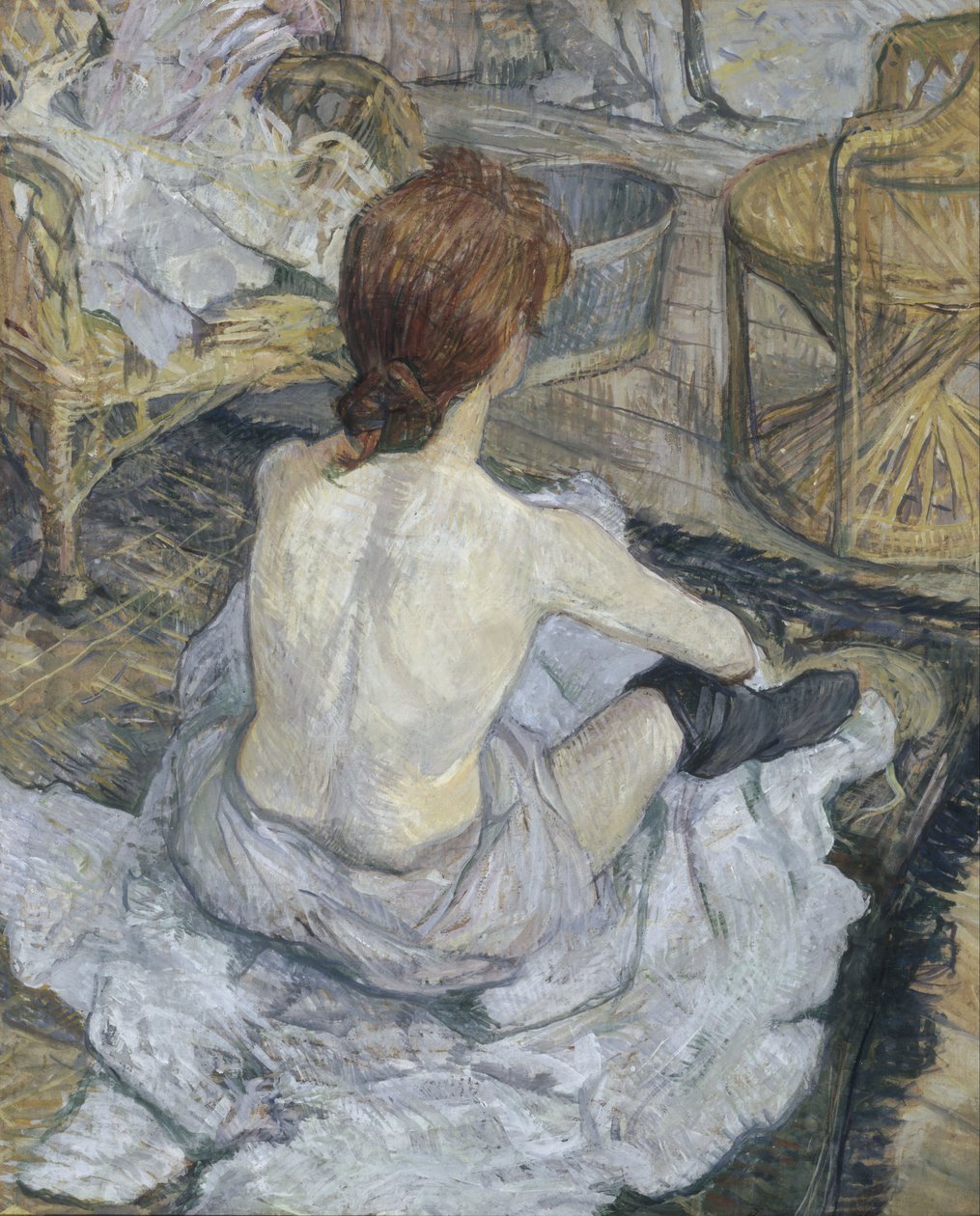Rousse La Toilette, 1889 - Henri de Toulouse Lautrec