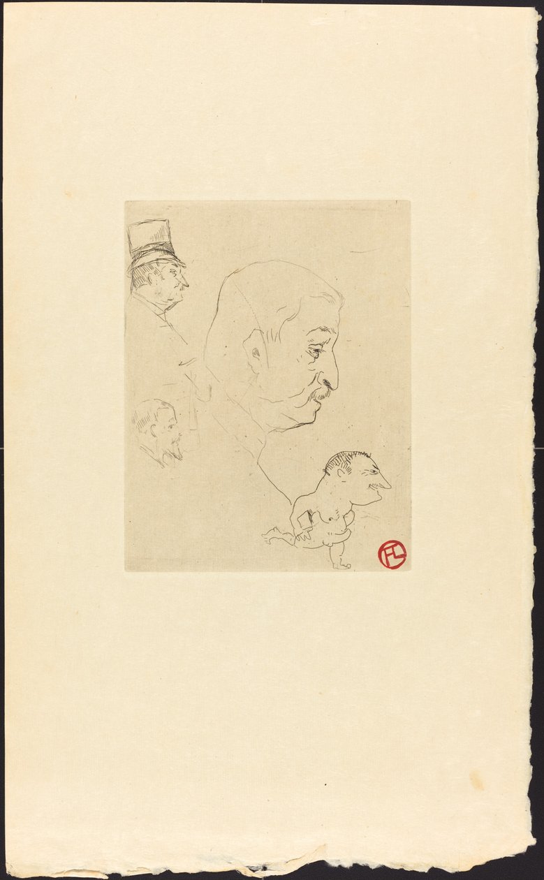 Croquis - Henri de Toulouse Lautrec
