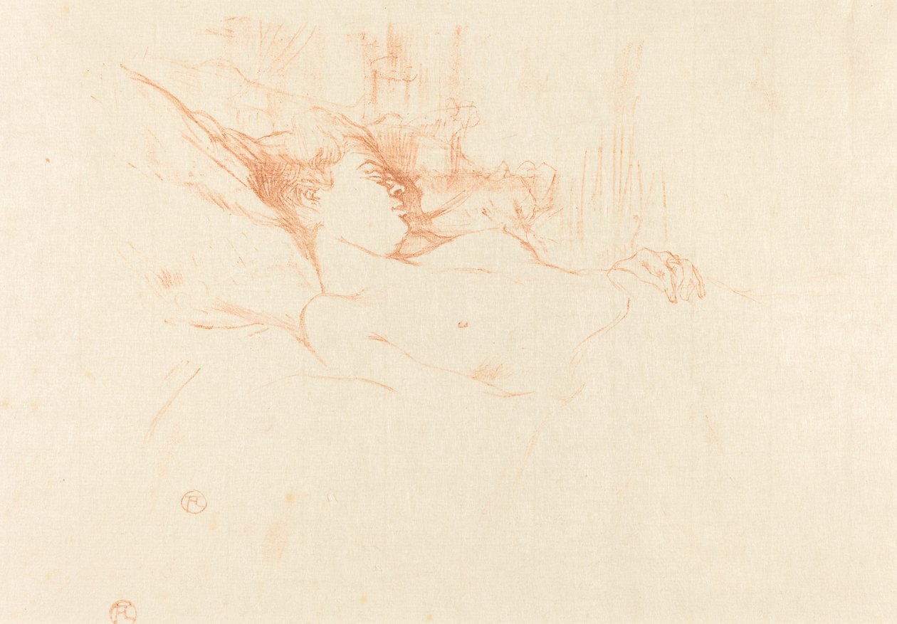 Le sommeil - Henri de Toulouse Lautrec