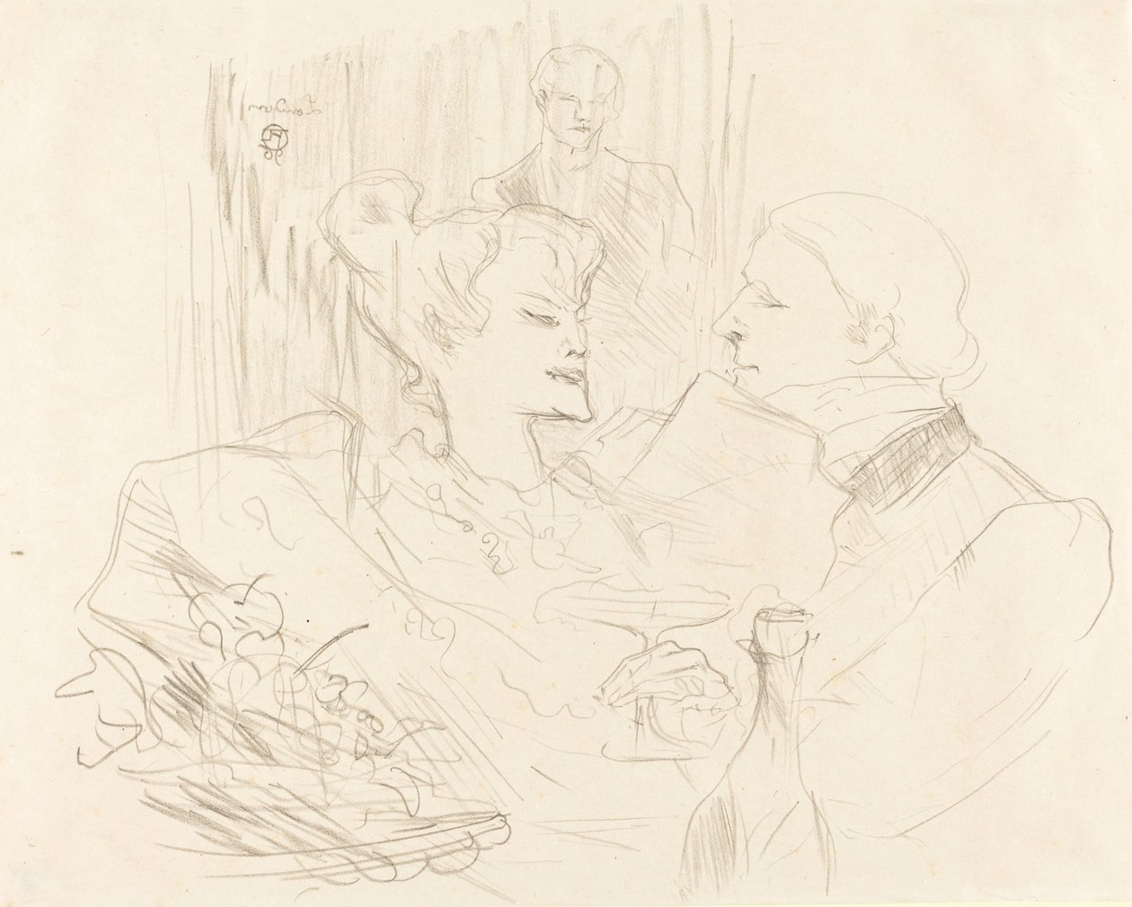 Souper à Londres - Henri de Toulouse Lautrec
