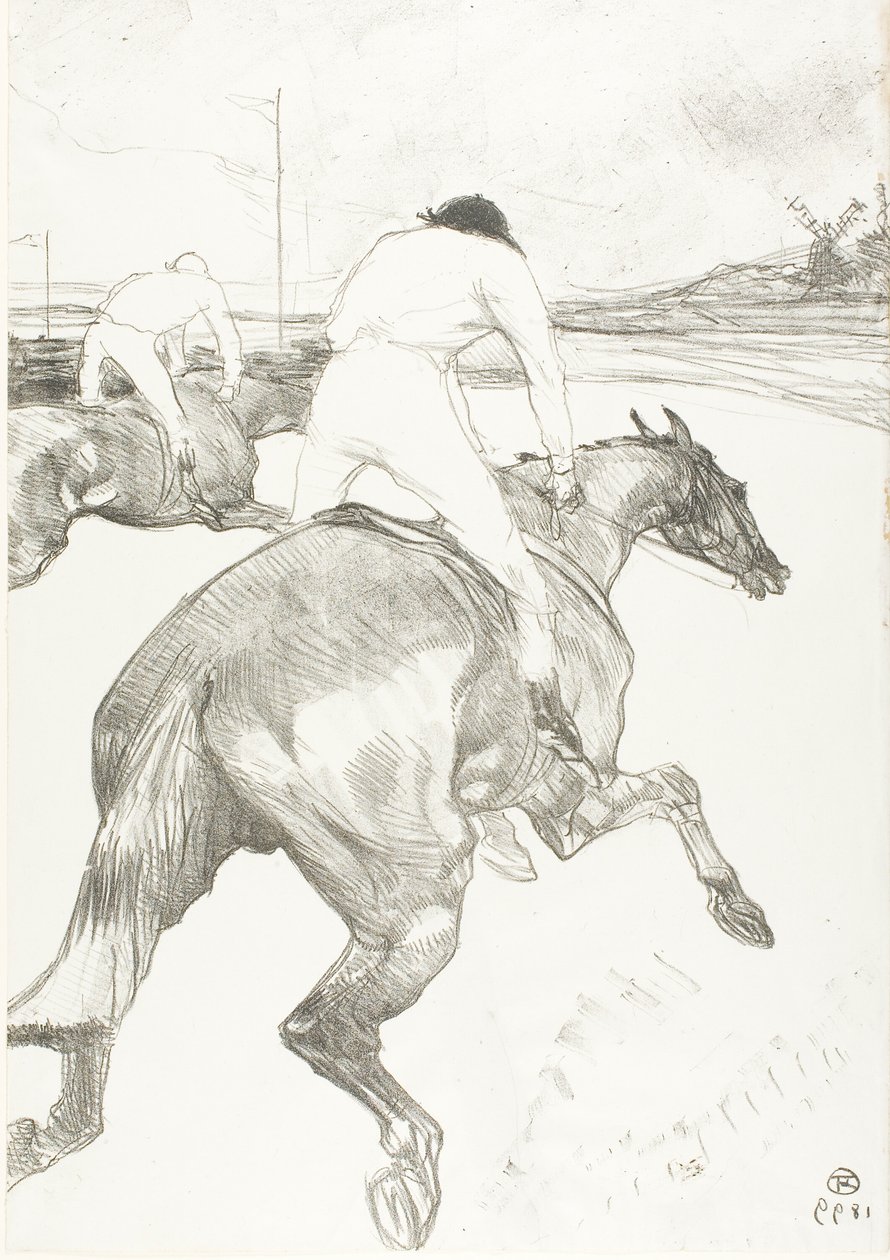 Le Jockey - Henri de Toulouse Lautrec