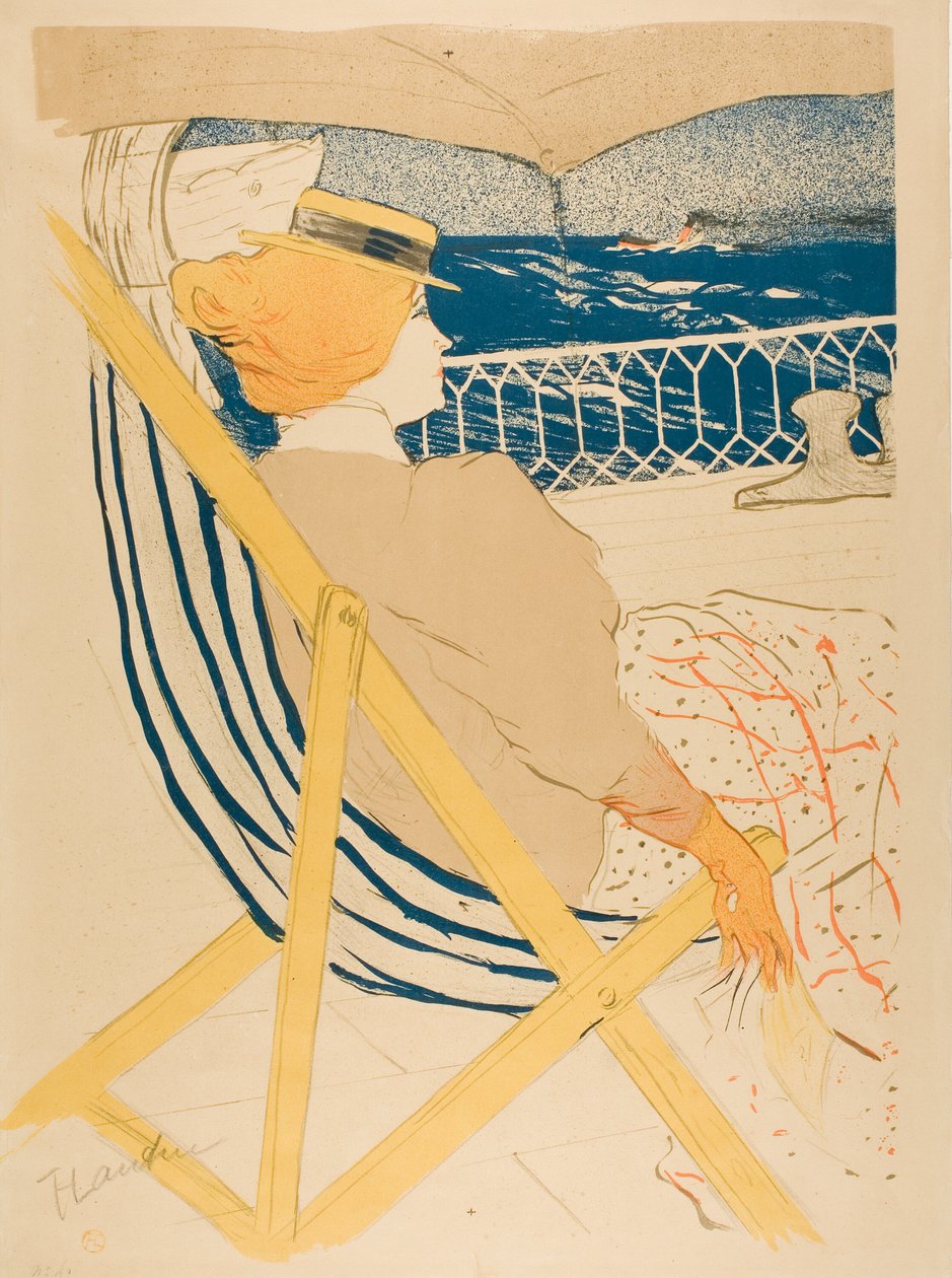 Le Passager de la cabine 54—Croisière - Henri de Toulouse Lautrec
