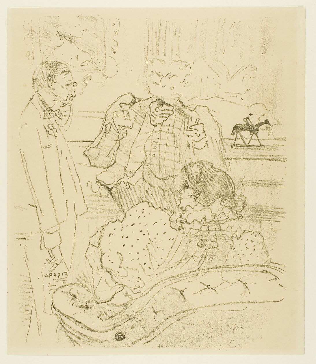 Le serment - Henri de Toulouse Lautrec