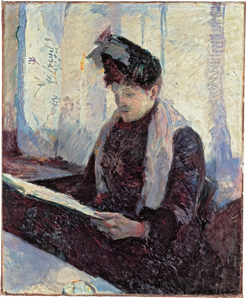 Femme dans un café - Henri de Toulouse Lautrec