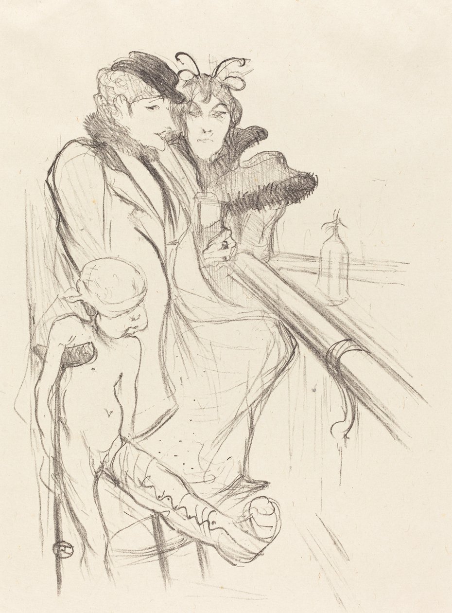 Éros blessé - Henri de Toulouse Lautrec