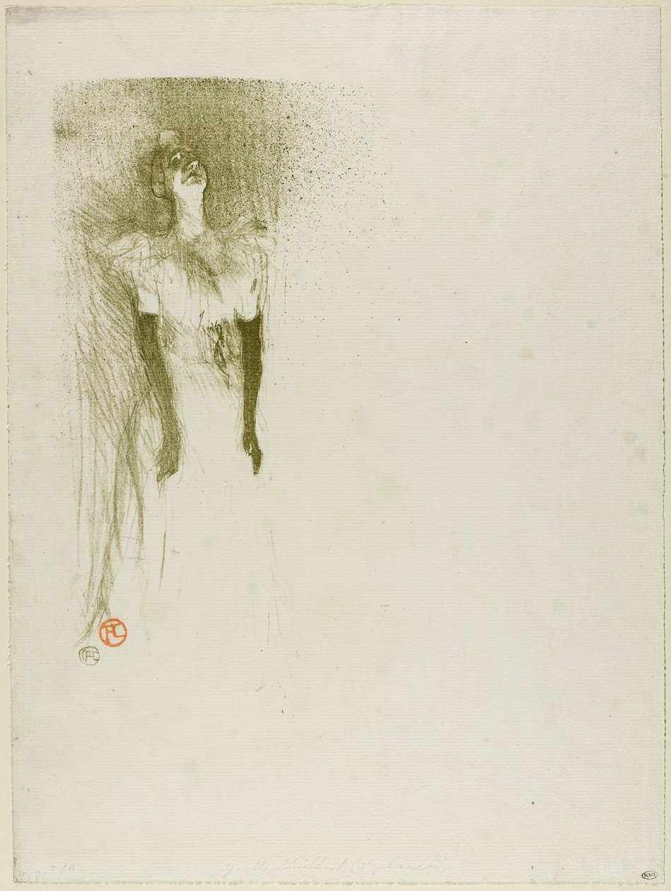 Yvette Guilbert - Henri de Toulouse Lautrec