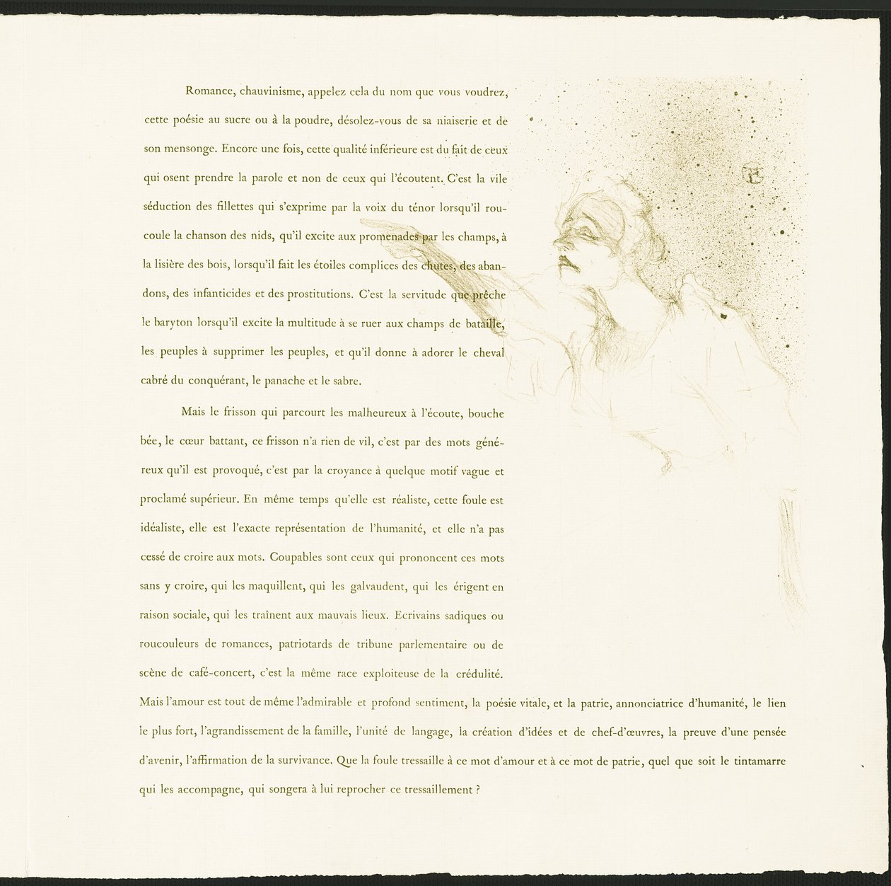 Yvette Guilbert - Henri de Toulouse Lautrec
