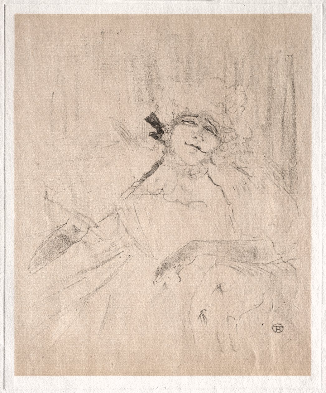 Yvette Guilbert : Chanson ancienne - Henri de Toulouse Lautrec