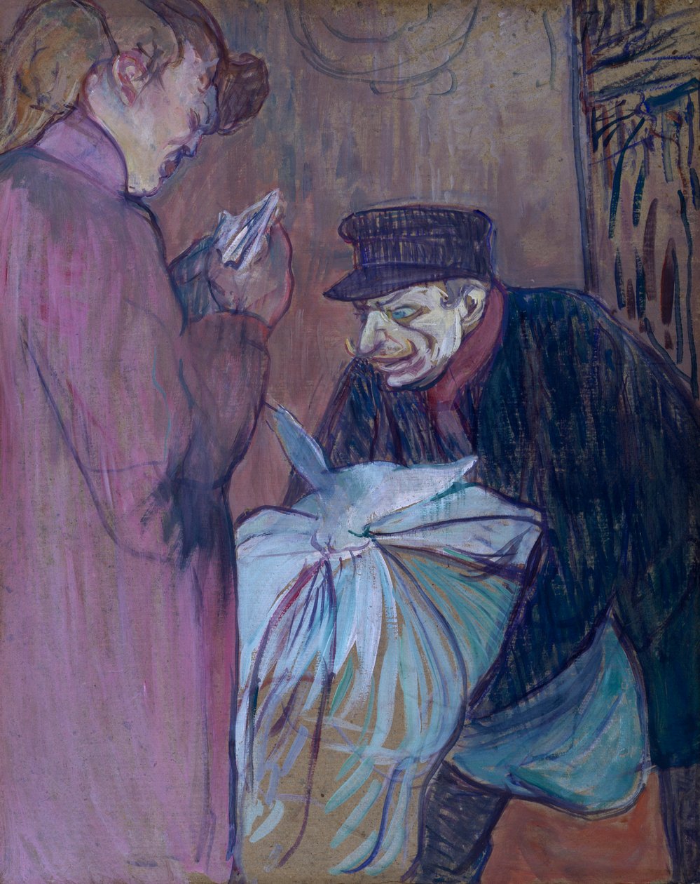 Blanchisseur de bordel - Henri de Toulouse Lautrec