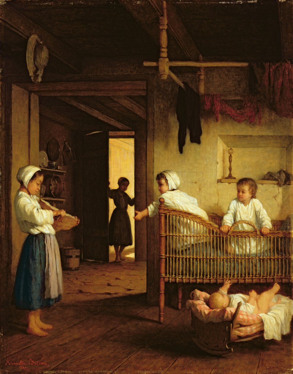 Éducation, 1867 - Henriette Browne