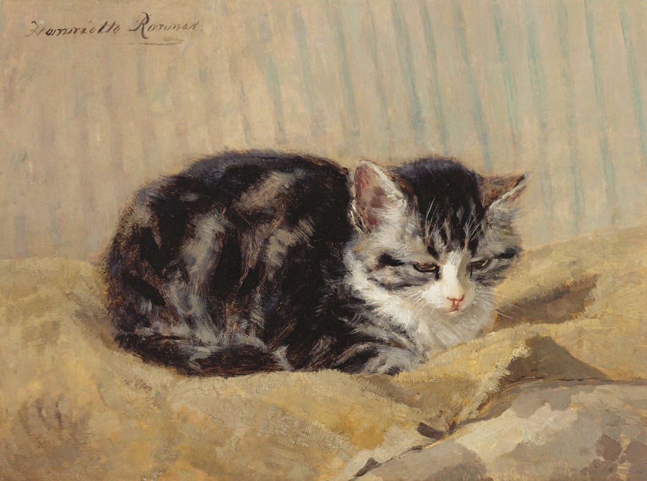 Le Tabby - Henriëtte Ronner Knip