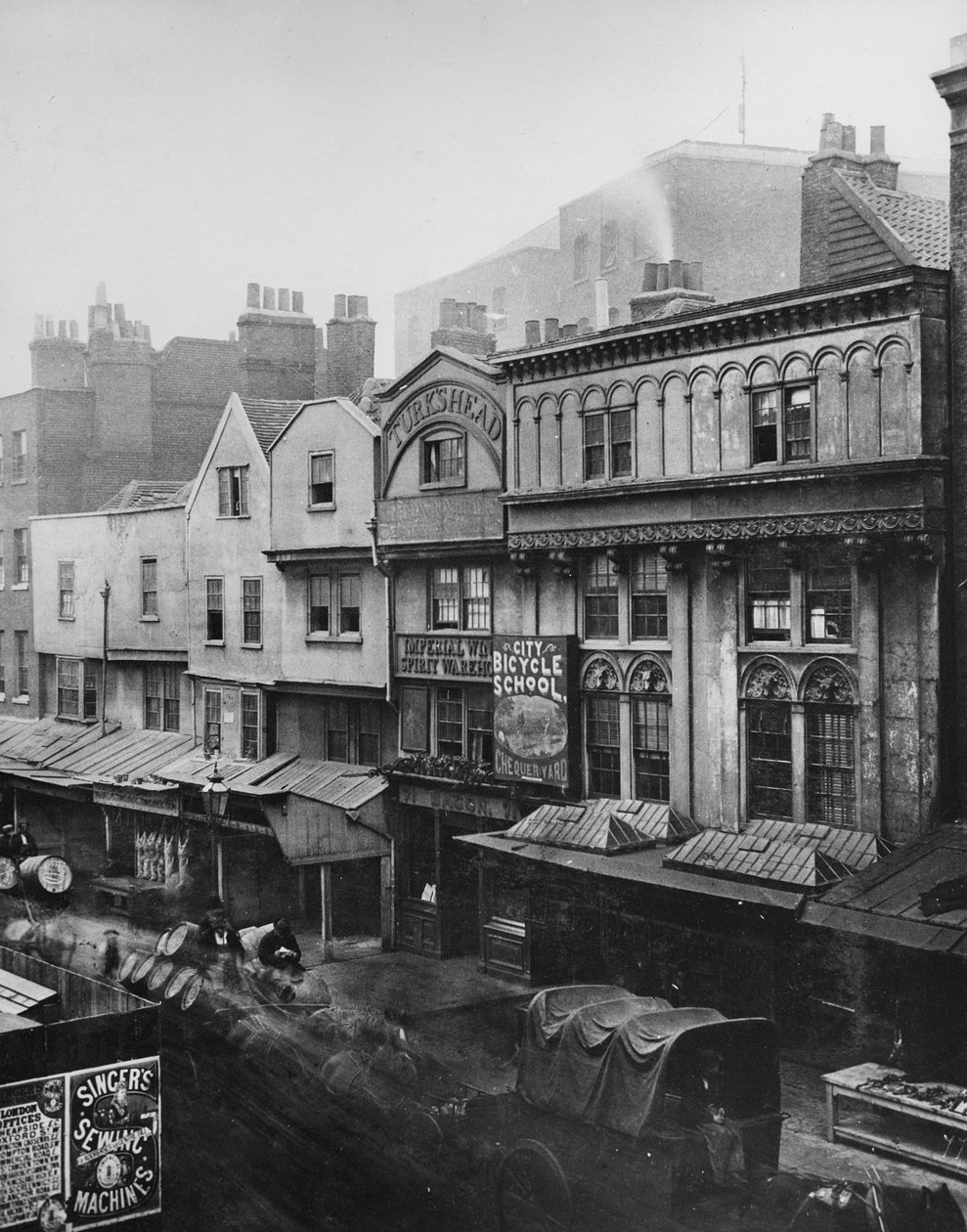 Aldgate, vers 1883 - Henry Dixon