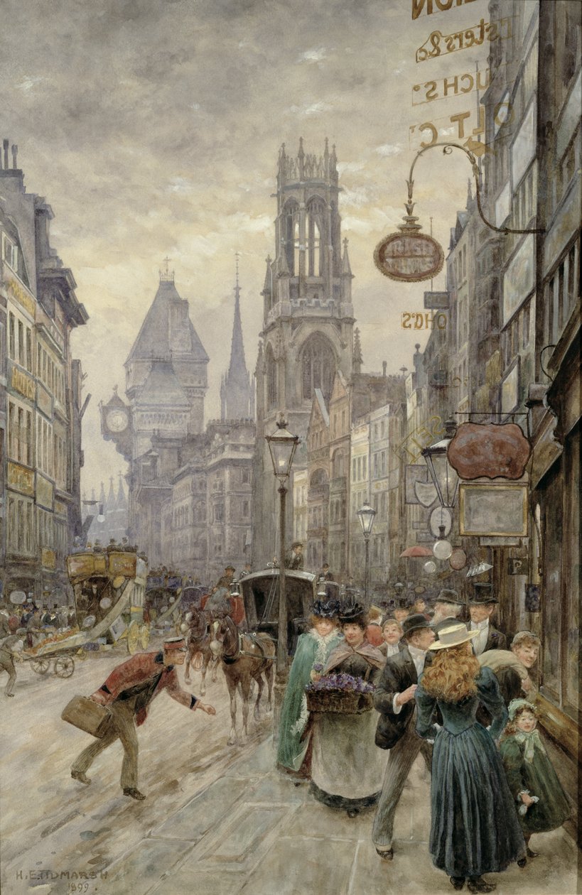 Fleet Street : Vue vers l