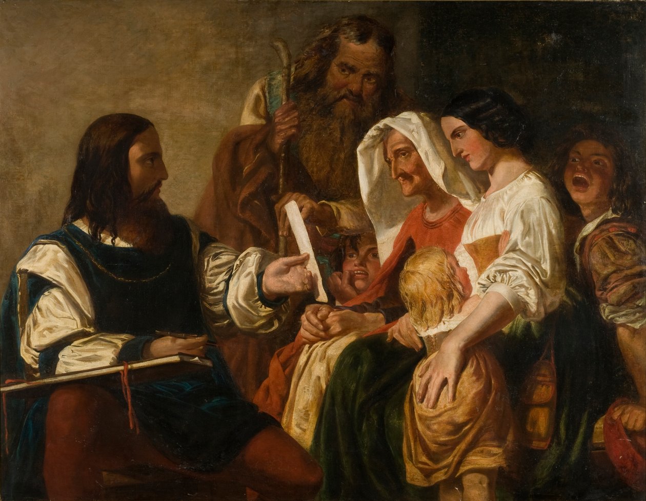 Léonard et ses Modèles, 1846 - Henry James Townsend