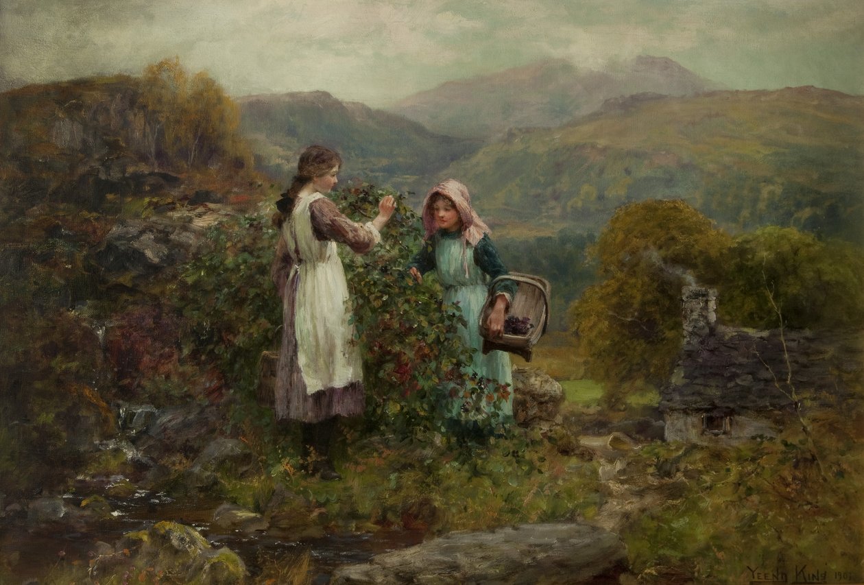 Cueilleurs de mûres - Henry John Yeend King