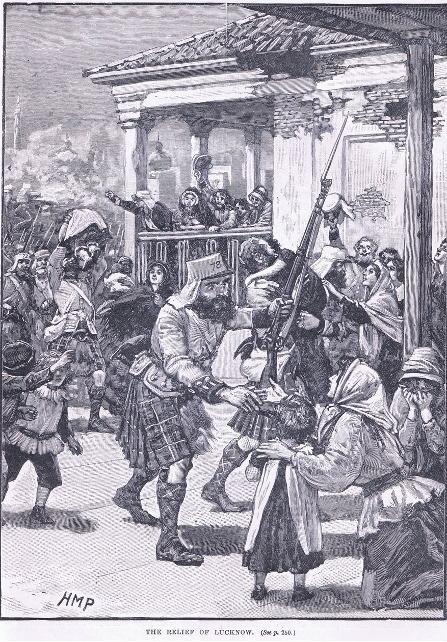 Le soulagement de Lucknow 1857 après J.-C. - Henry Marriott Paget