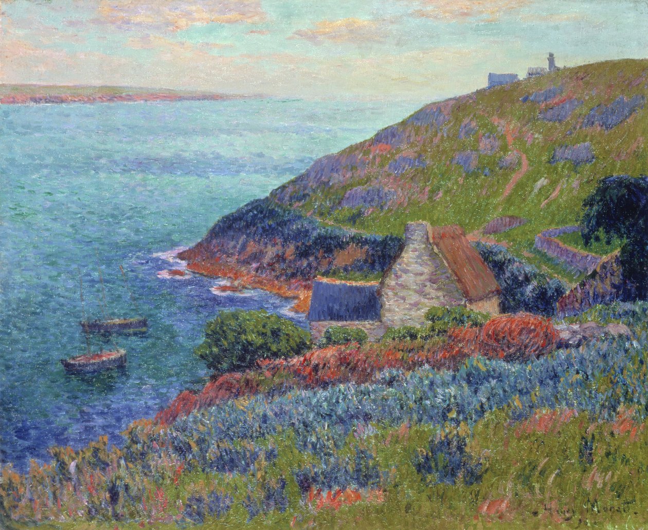 La Baie de Biscaye, Bretagne - Henry Moret